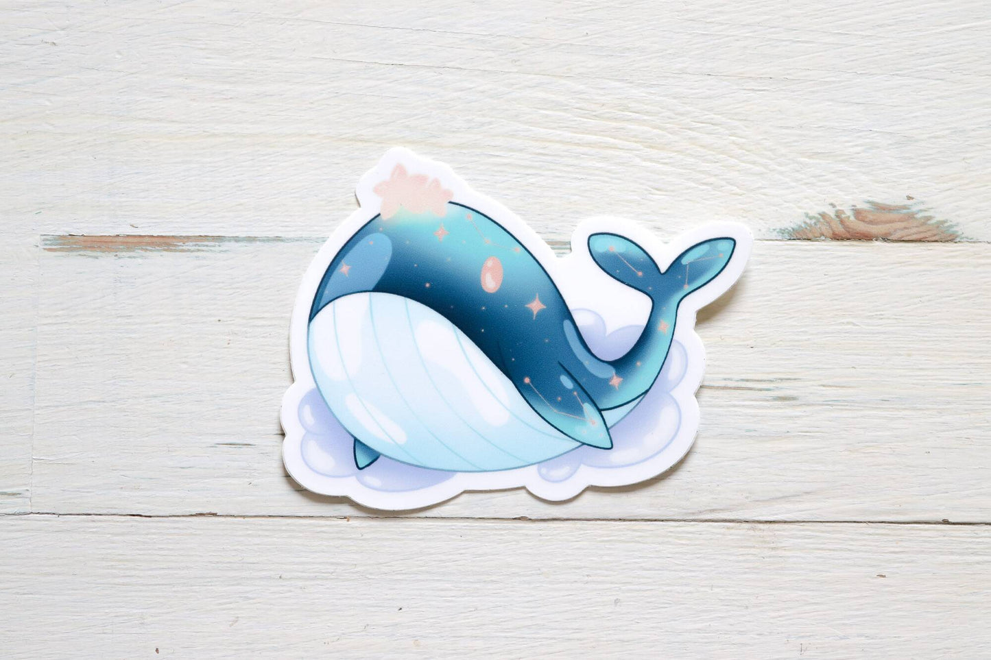 Vinyl Sticker - Galaxy Whale