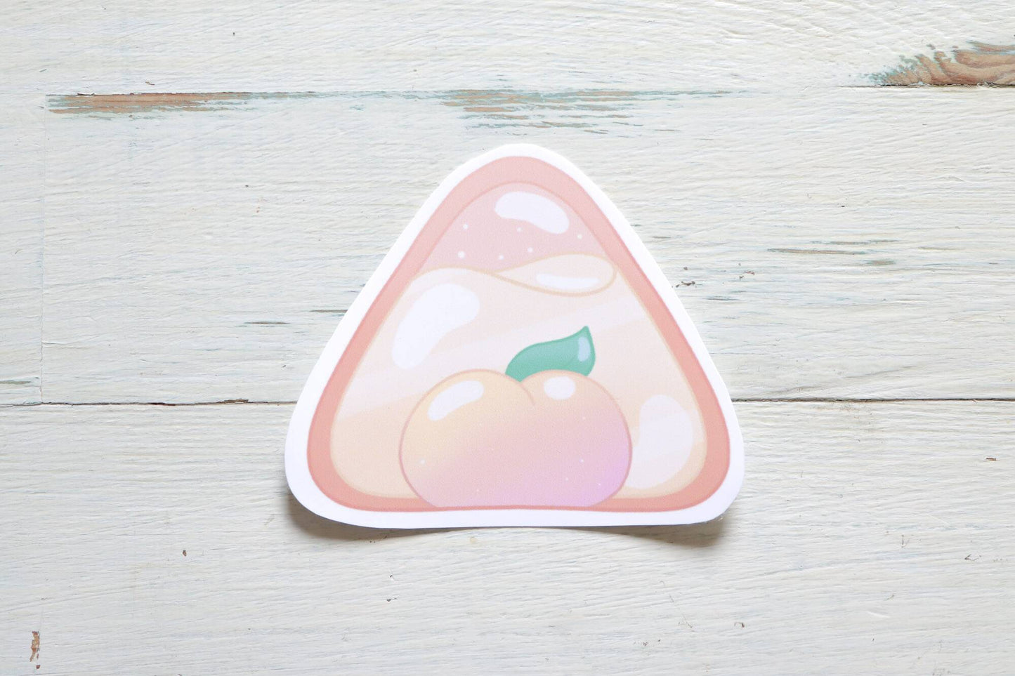 Sticker - Peach Onigiri