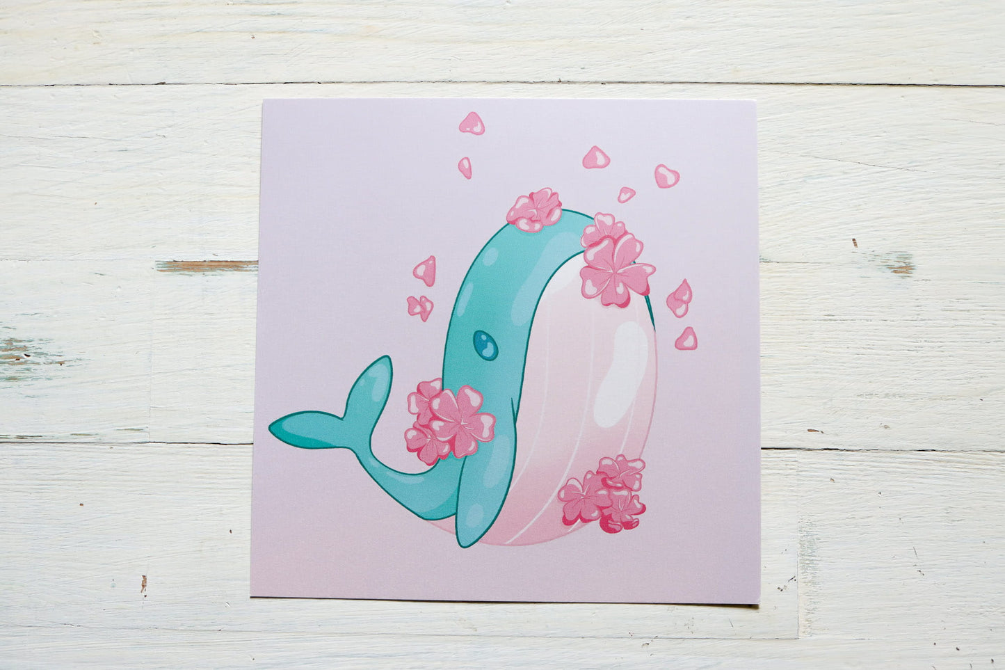 Art Print - Sakura Whale