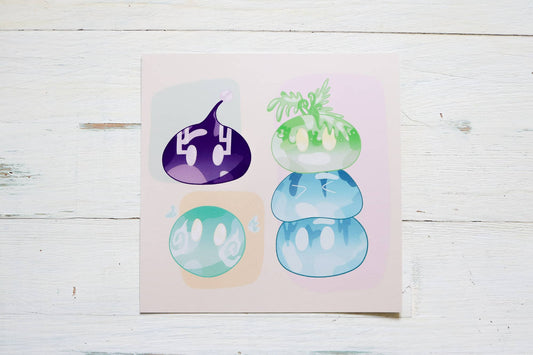Art Print - Slimes