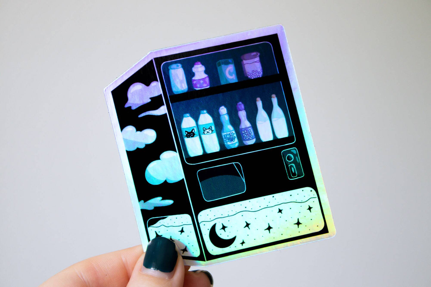 Holographic Sticker - Vending Machine